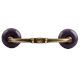Purple Crackle Ceramic Bridge Handle